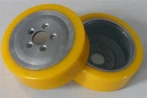 Rueda de PU con soporte